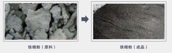 铁精粉物料